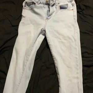 Light blue jeans